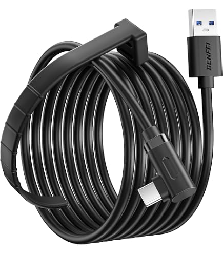 XZXWZX Link Cable 16FT/5M Compatible With Oculus Meta Quest 3